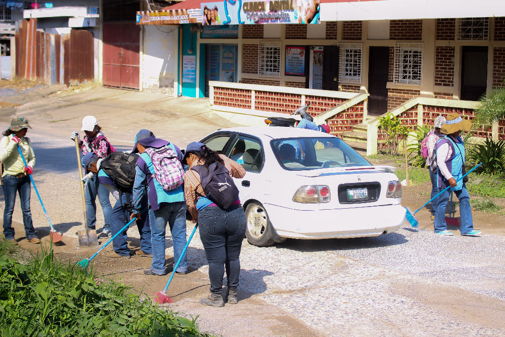 Una Ciudad Moderna, es una ciudad limpia.